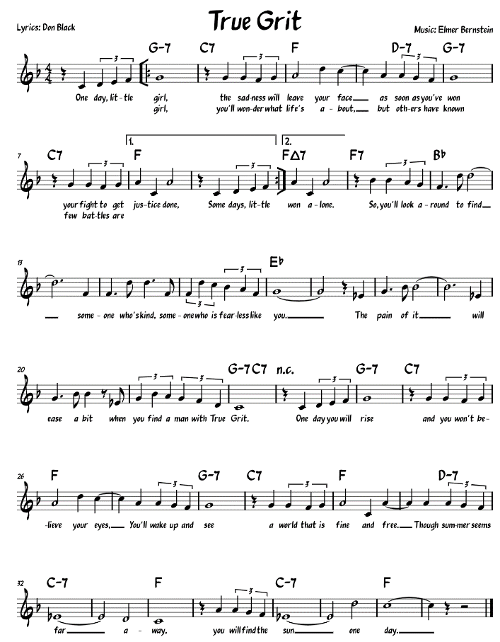 Sheet Music